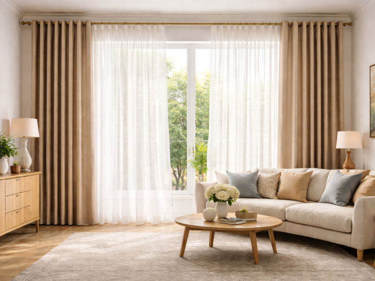 Ghid Complet: Perdele și Draperii pentru Living – Tendințe, Stiluri și Sfaturi Practice pentru 2026