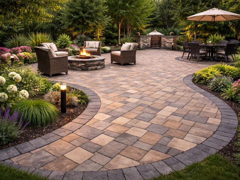 Best pavaj pentru curte: beton vibropresat vs piatra